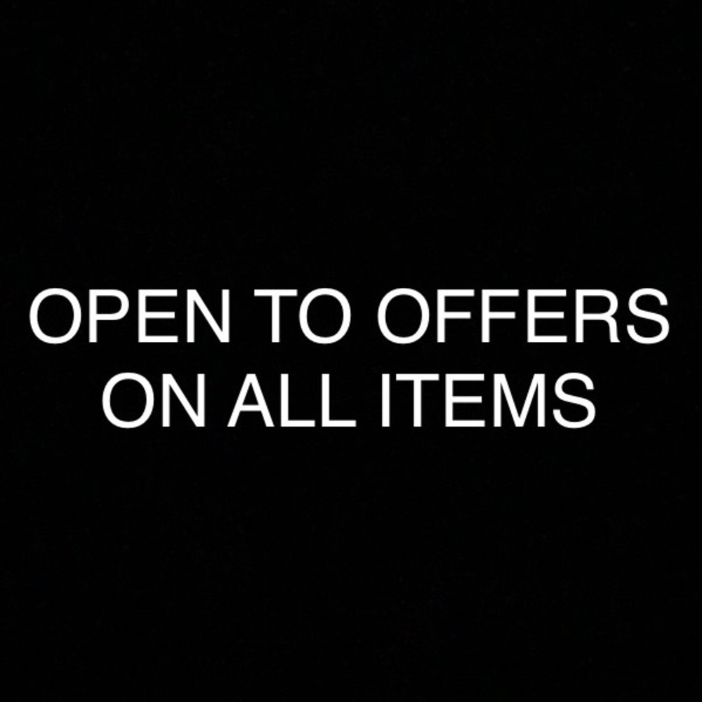 Open To Offers On All Items